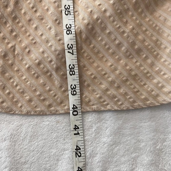 Tommy Hilfiger Dress Womens Size 6 Brown Spaghetti Strap Square Neck Cotton - Picture 7 of 8